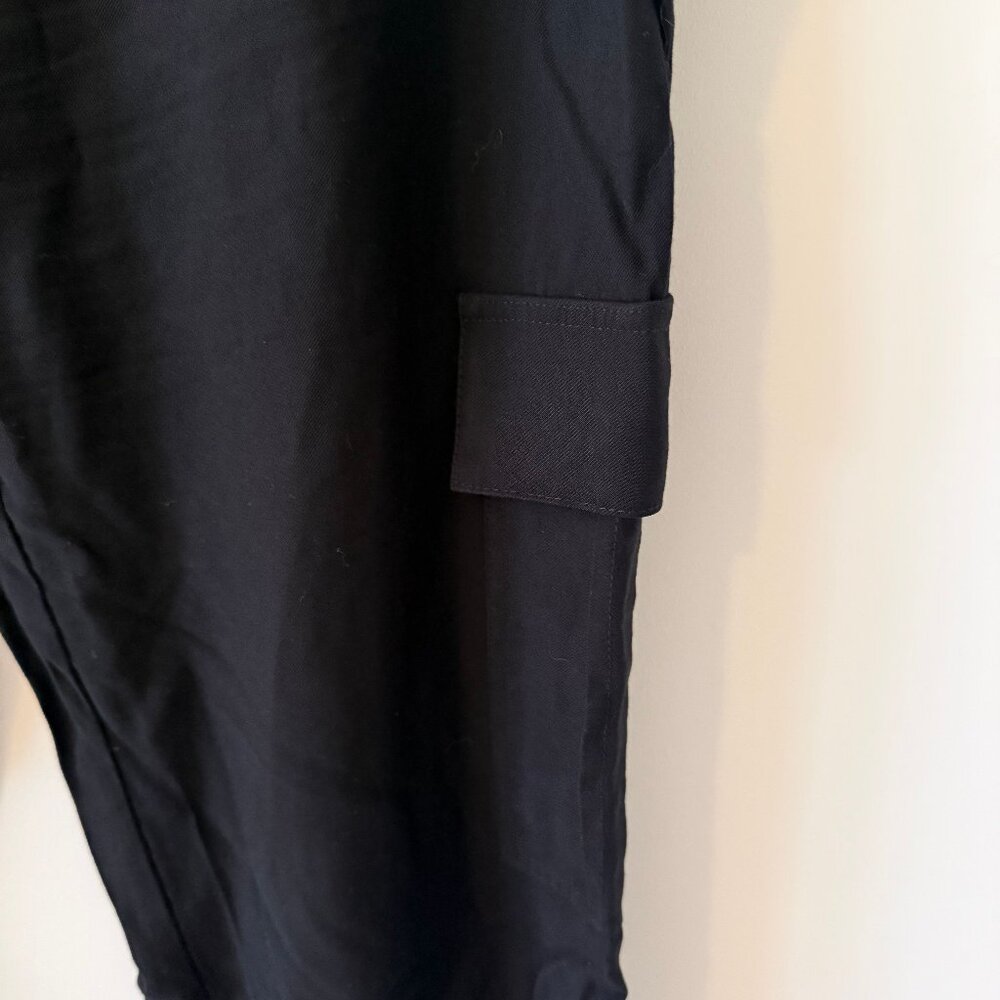 Black, cargo joggers - women's size 30in - Picture 5 of 7